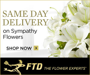 Save 25% on Sympathy and Funeral flowers