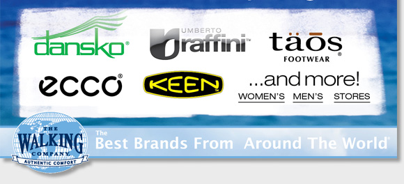 The Walking Company mission is to help you walk in comfort in all aspects of your life. Our highly-trained comfort fit specialists will help you with all of your comfort shoe needs. Customer service is our number one priority and your satisfaction is guaranteed. We are dedicated to bringing you the best selection of the finest brands from around the world. When you purchase from The Walking Company you are making an investment in your health and wellness; we will make sure you can select from the best, most fashionable and most technically-advanced comfort shoes available. Our product development team is constantly on the move, searching every corner of the globe to find shoe brands featuring the latest breakthroughs in comfort shoe technology.
