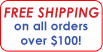 Free Shipping on orders over $100!