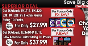 Superior Deal - Save Big On Strings!