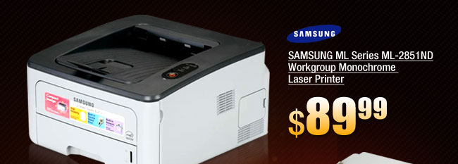 SAMSUNG ML Series ML-2851ND Workgroup Monochrome Laser Printer