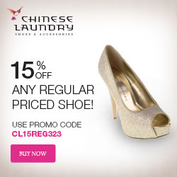 15% Off on Regular Priced Shoe, Use Promo Code CL15REG323.