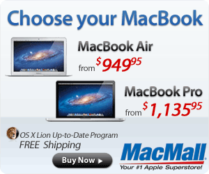 Choose your MacBook at MacMall.com 