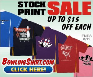 Save up to $15 off Stock Print Team Bowling Shirts