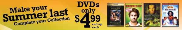 Make Summer Last DVD's On sale atfye.com only $4.99 Each & up Expires Sept 30