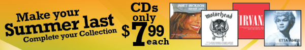Summer Sale CD's only $7.99 at fye.com Expires Sept 30