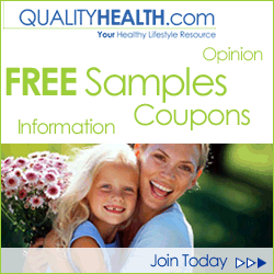 Get free samples of healthy products