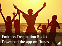 Emirates Destination Radio. Download the App on iTunes