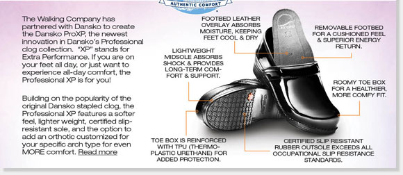 The Walking Company mission is to help you walk in comfort in all aspects of your life. Our highly-trained comfort fit specialists will help you with all of your comfort shoe needs. Customer service is our number one priority and your satisfaction is guaranteed. We are dedicated to bringing you the best selection of the finest brands from around the world. When you purchase from The Walking Company you are making an investment in your health and wellness; we will make sure you can select from the best, most fashionable and most technically-advanced comfort shoes available. Our product development team is constantly on the move, searching every corner of the globe to find shoe brands featuring the latest breakthroughs in comfort shoe technology.