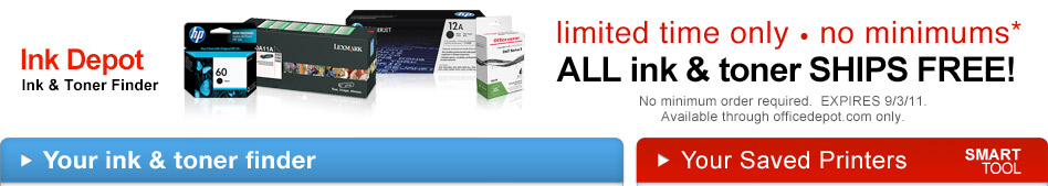 Free Shipping On All Ink & Toner