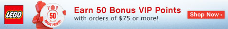 50 bonus VIP points on orders of $75 or more. Sep 1-30, 2011.