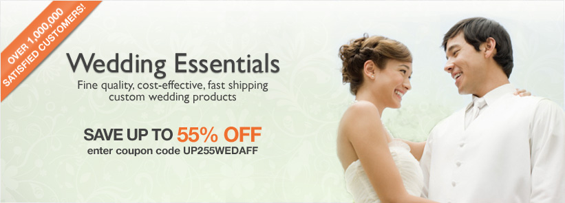 55% off Wedding Essentials