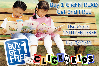 Buy 1 ClickN READ Student Get the 2nd FREE