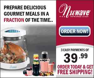 Free Shipping on your order of a NuWave Oven Pro