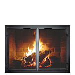 10% OFF Fireplace Door