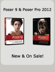 Save 20% on the new Poser Pro 2012