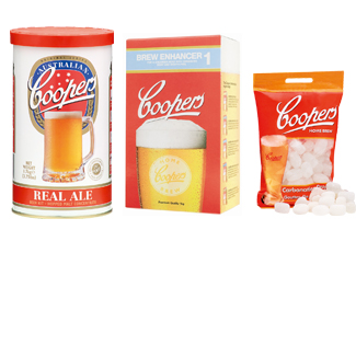 20% off the Coopers Complete Real Ale Beer Package