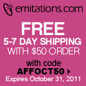 Free 5-7 Day Shipping with $50 Order