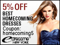 Get 5% off Homecoming dress
