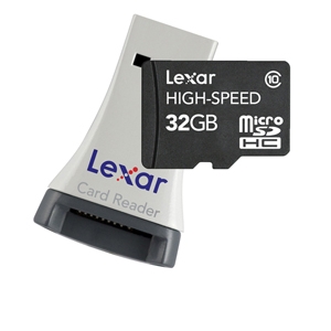 $42 Off Lexar Micro SDHC 32GB High Speed Memory Card
