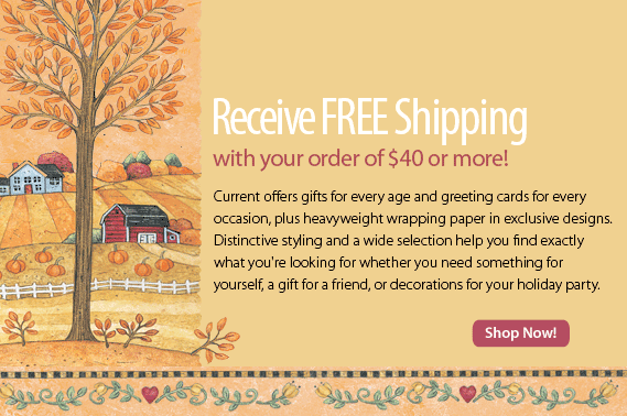 Get Free Shipping on any $40 order