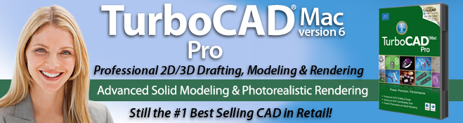 $100 Off TurboCAD Mac Pro v6