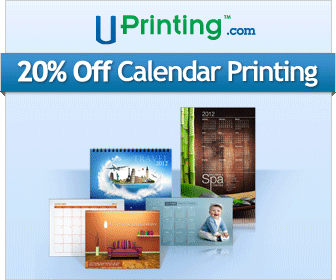 Get 20% off calendar printing