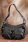 20% off Women's Megan Zip-Top Leather Handbag
