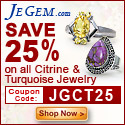 Save 25% on all Citrine & Turquoise Jewelry