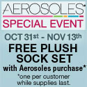 FREE plush sock set with purchase of any Aerosoles or A2 by Aerosoles shoes