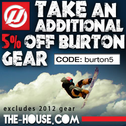 5% Off All Burton Gear