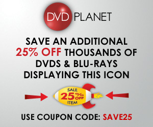 Get 25% off thousands of DVDs and Blu-rays