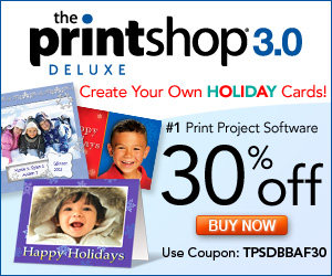 30% off The Print Shop 3.0 Deluxe