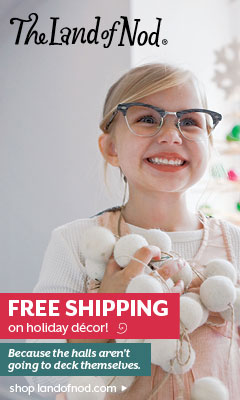 Free shipping on select holiday decor, stocking stuffers and gifts