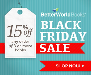 Get 15% off any order of 3 or more books
