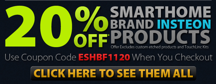20% Off Smarthome Brand INSTEON