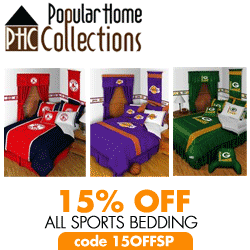 15% off All Sports Bedding