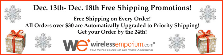 Free Shipping on All Orders