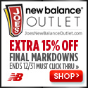 15% off FINAL MARKDOWNS