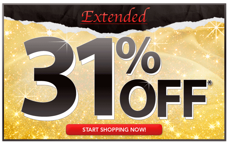 31% off your online order