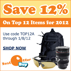 Save 12% on Top 12 Products for 2012