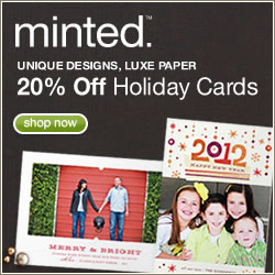 20% off all New Year's cards and holiday cards