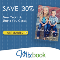 Save 30% Off at Mixbook for New Years