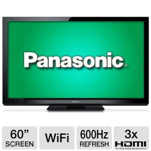 $600 Off Panasonic 60 Viera Plasma HDTV TCP60S30