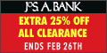 Get 25% OFF Clearance Suits