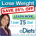 25% Off All Online Dieting Plan Purchases