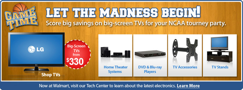 Score Big Savings for March Madness Only at Walmart