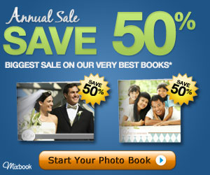 Save 50% off our Biggest and Best Photo Books