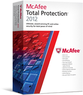 50% OFF! McAfee Total Protection 2012