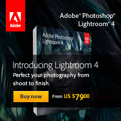 Free Shipping on the NEW Photoshop Lightroom 4